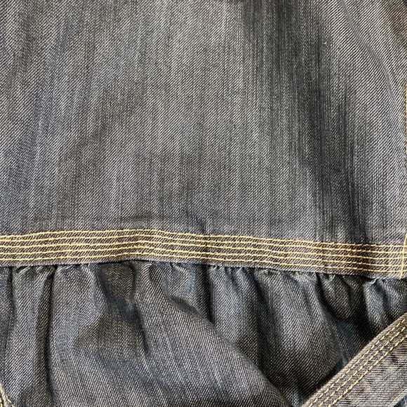 Christopher & Banks jean overcoat- Size large - Picture 11 of 13